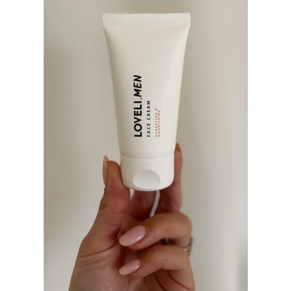 Loveli Men Face Cream – Gesichtscreme mit natürlichen Inhaltsstoffen für Männer, 50 ml