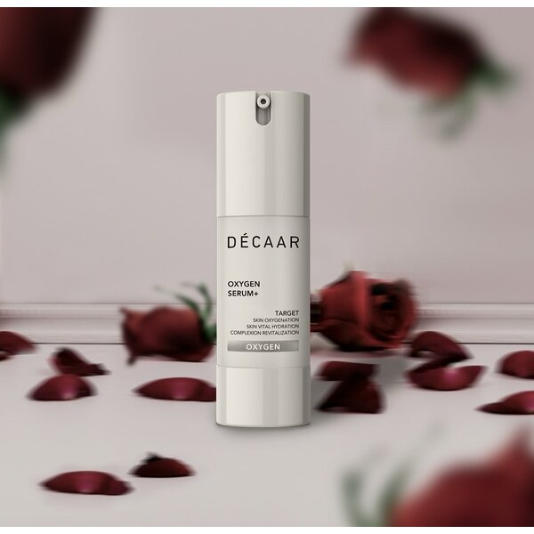Decaar  Oxygen Serum Airless – ideal als Kur. Mit Perfluorcarbon, 30 ml