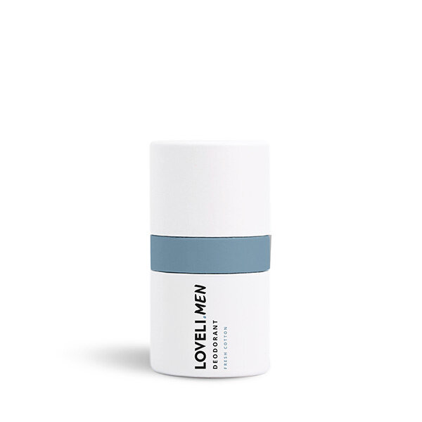 Loveli Men Fresh Cotton Deodorant-Nachfüllpackung 25 ml – Deodorant für Männer ohne Aluminium