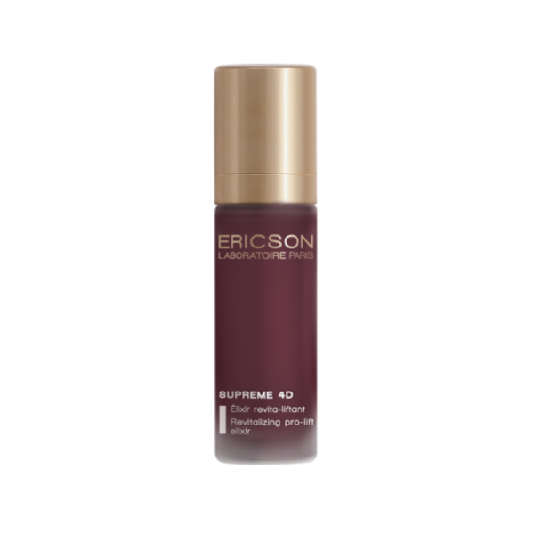 Ericson Laboratoire Supreme 4D Revitalizing Pro-Lift Elixir met hoogwaardige ingredienten tegen huidverslapping, rimpels en pigmentvlekken 30 ml