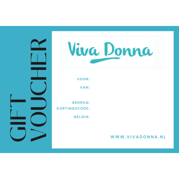 Viva Donna Viva Donna Cadeaubon € 20  cadeautip