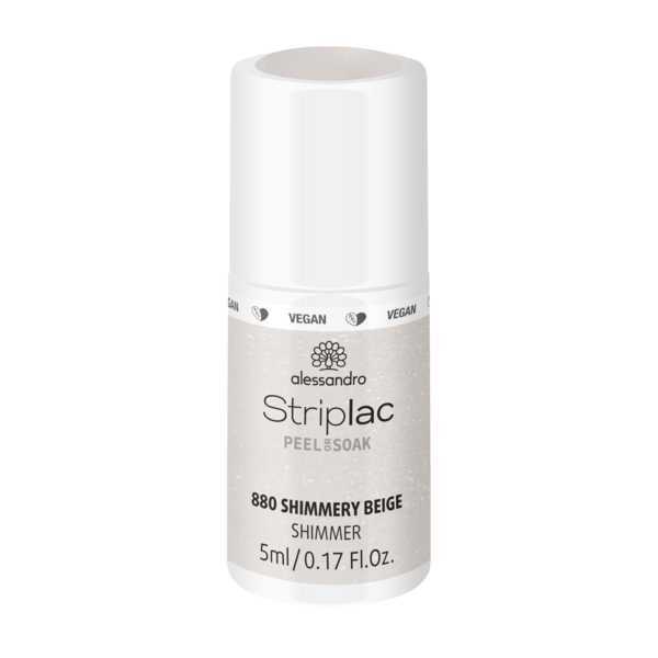 Alessandro Striplac Shimmery Beige 880 – 5 ml