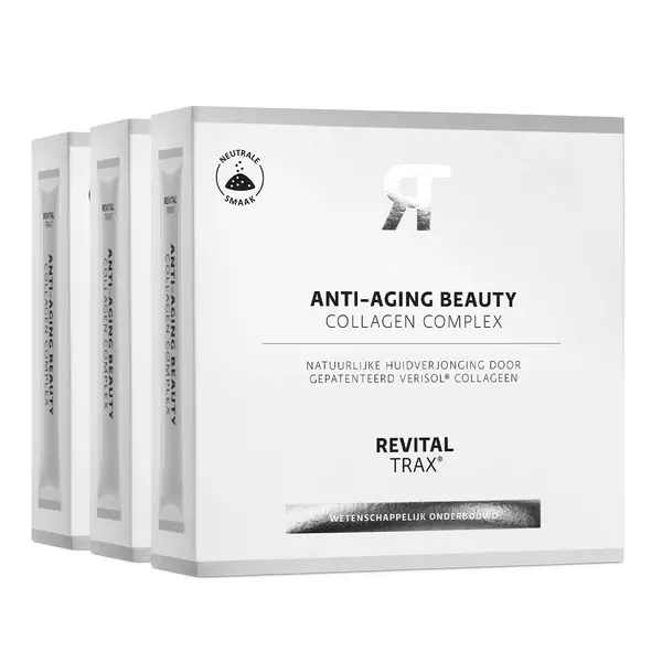 Revitaltrax Anti-aging Collageen complex 90 stuks - collageen supplement