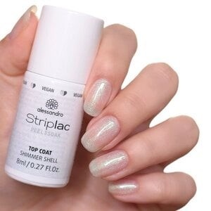 Striplac shimmer sheer
