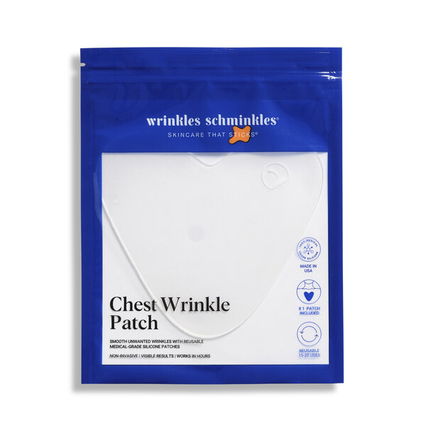 Wrinkle Schminkles Chest & Decolletage Smoothing Kit - anti rimpel pads voor je decollete  1 st
