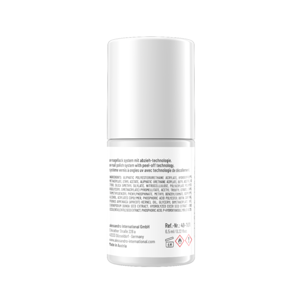Alessandro Striplac  UV Colour 101 White Honeymoon witte  Nagellak 6.5ml
