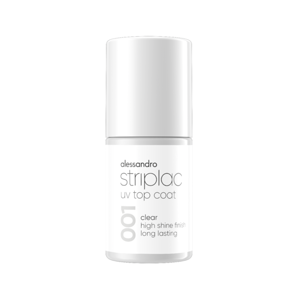 Alessandro Striplac UV Colour 001 Topcoat Clear / farblos 6,5 ml