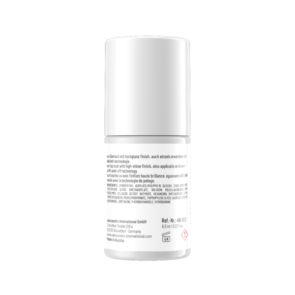 Alessandro Striplac UV Colour 001 Topcoat Clear / farblos 6,5 ml