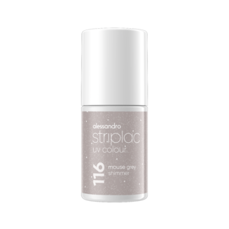 Striplac UV Colour 116 Mouse Grey Shimmer 6.5ml