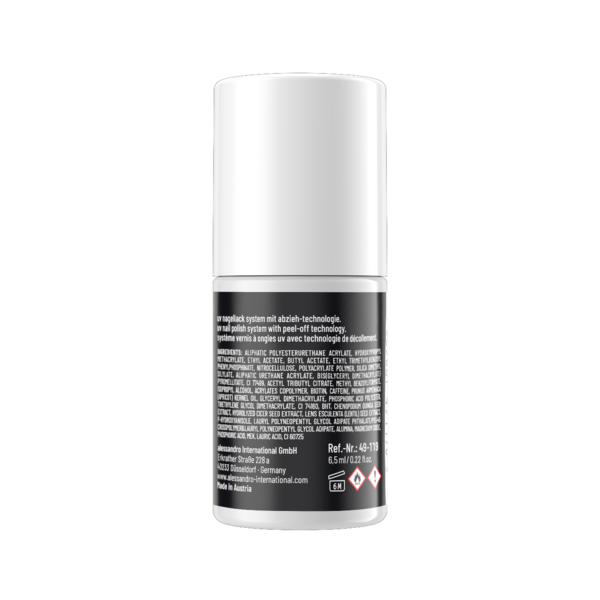 Alessandro Striplac UV Colour 119 Midnight Black 6,5 ml