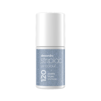 Striplac UV Colour 120 Poetic Blues Shimmer 6,5 ml