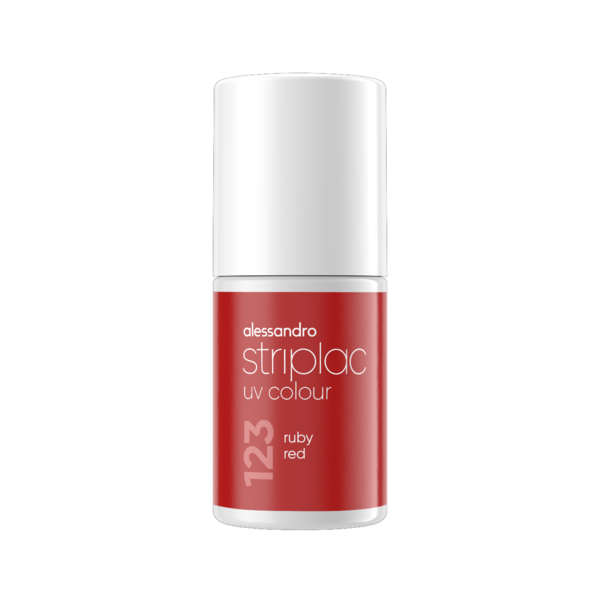 Alessandro Striplac UV Colour 123 Ruby Red 6.5ml