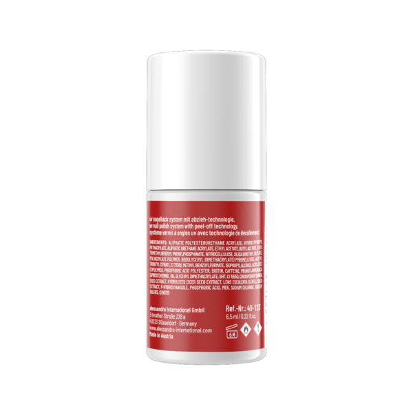 Alessandro Striplac UV Colour 123 Ruby Red 6.5ml