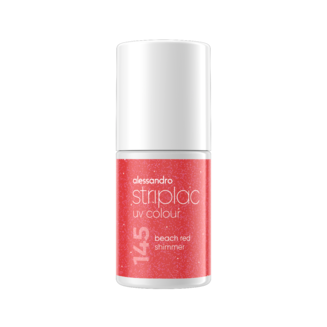 Striplac UV Colour 145 Beach Red Shimmer 6,5 ml