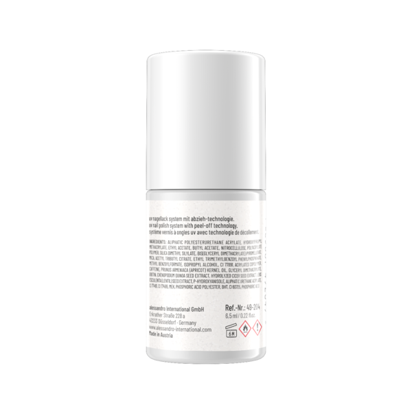 Alessandro Striplac UV Colour 204 Satin White Shimmer 6,5 ml