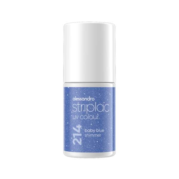 Alessandro Striplac UV Colour 214 Baby Blue Shimmer 6,5 ml