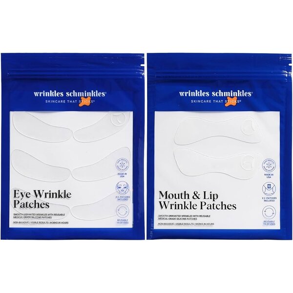 Wrinkle Schminkles Duo Eye & lip - anti rimpelspads voor rondom de ogen en de mond