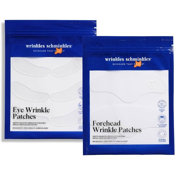 Wrinkle Schminkles Duo Eye & Forehead Anti-Falten-Pads für die Stirn und die Augenpartie