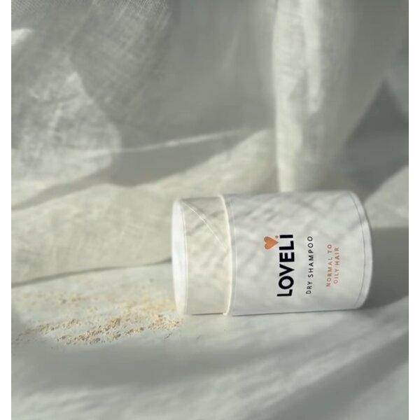 Loveli Trockenshampoo  /  Haarpuder für  mehr Volumen und eine schnelle Reinigung der Haare 40 g