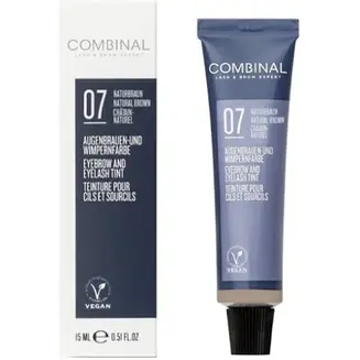 Wimpern- und Augenbrauenfarbe hellbraun 15ml