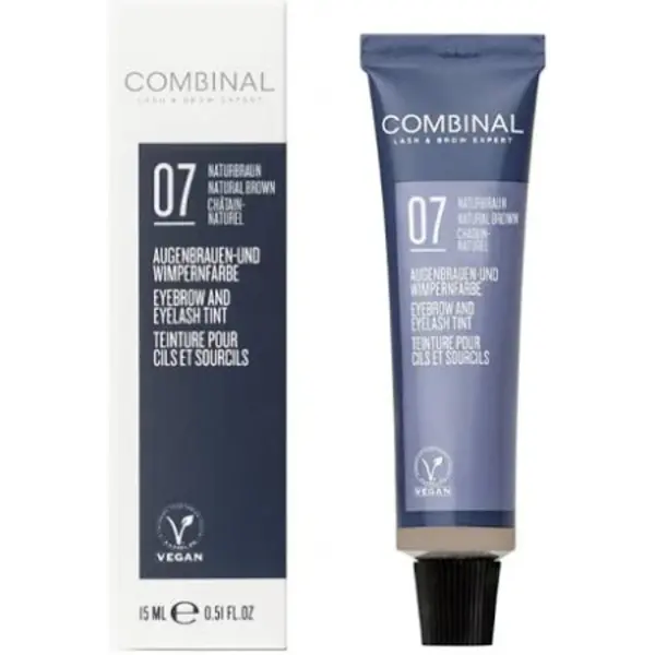 Combinal Wimper en wenkbrauw verf  licht bruin 15ml