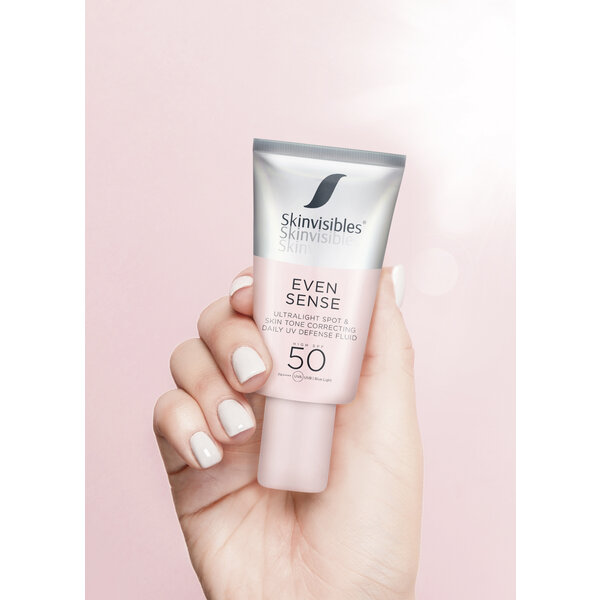 Skinvisibles Even Sense SPF 50 Skintone correction - zonbescherming voor een gelijkmatige teint 50ml