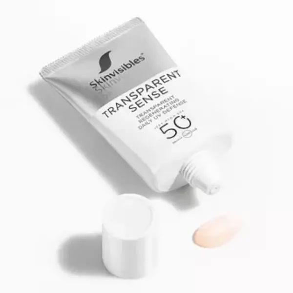 Skinvisibles Transparent Sense SPF 50 Regenerierung – Anti-Aging-Sonnenschutz ohne Tönung – für empfindliche Haut 50 ml