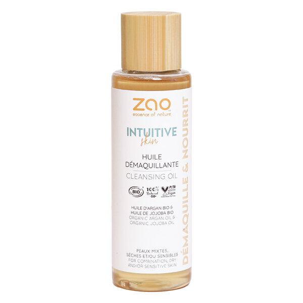 ZAO Skincare & Make-up  Intuitive Skin Cleansing Oil – Gesichtsreinigungsöl für jeden Hauttyp, 100 ml