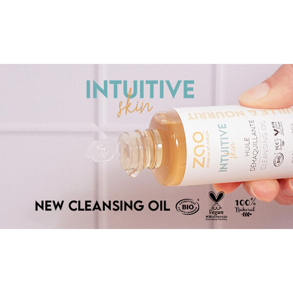 ZAO Skincare & Make-up  Intuitive Skin Cleansing Oil - gezicht reiniging olie voor ieder huidtype 100ml