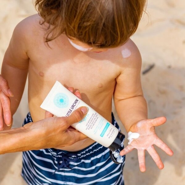 Little Urcrin Natürliche Sonnencreme  For Baby Natural Clear Zink LSF 50 – 100 ml  – der beste Sonnenschutz für Babys  mit natürlichem Sonnenschutzfilter