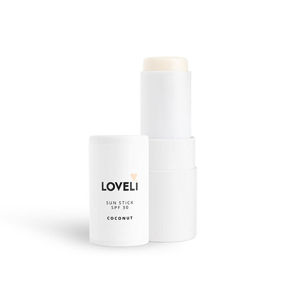 Loveli Sonnenschutz-Stick LSF 30 Kokosnuss  14 ml natürlicher Sonnenschutz-Stick