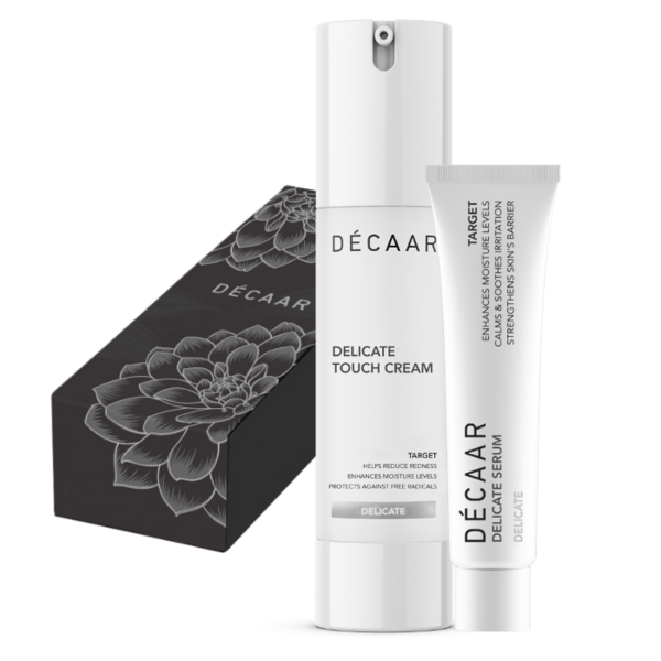 Decaar  Delicate Touch Cream 50ml met mini delicate serum