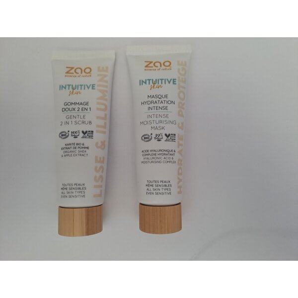 ZAO Skincare & Make-up  Intuitive Duo Scrub & Mask