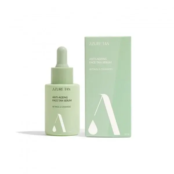 Azure Tan Selftanning Serum voordeelset anti oxidant  4x50ml