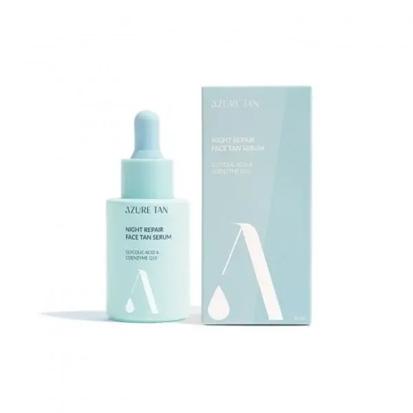 Azure Tan Selftanning Serum voordeelset anti oxidant  4x50ml