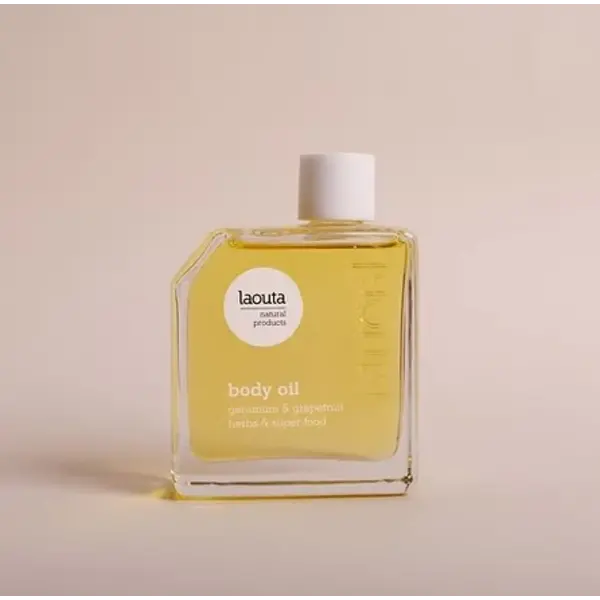 LAOUTA NATURAL  PRODUCTS Körperöl – Trockenöl – Hautöl für trockene Haut 100 ml