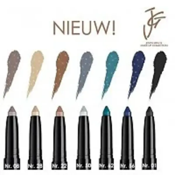 John van G Long lasting Stylo oogschauwpen 24 goud bruin