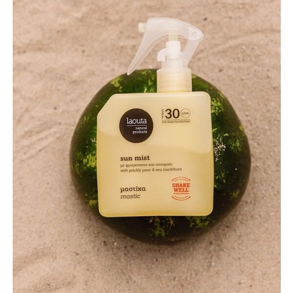 LAOUTA NATURAL  PRODUCTS Sun-Lite Sun Mist Sonnenschutz SPF 30 Fig – Sonnenschutzspray 200 ml