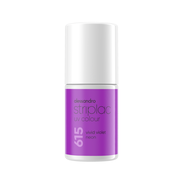 Alessandro Striplac UV Colour 615  Neon Vivid Violet 6.5ml