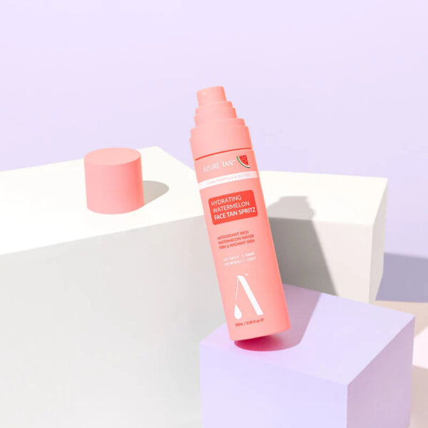 Azure Tan Selftanning Hydrating Watermelon Face Tan Spritz - verfrissende zelfbruiner spary100ml