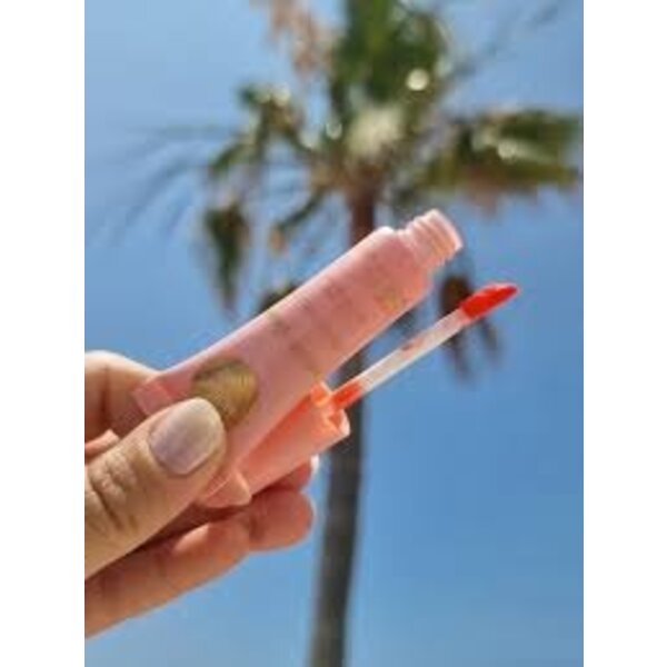 LAOUTA NATURAL  PRODUCTS Lip Solar glaze  Plumping lipoil  SPF 20 Cherry  - lekkere lipverzorging met zonbescherming 10ml