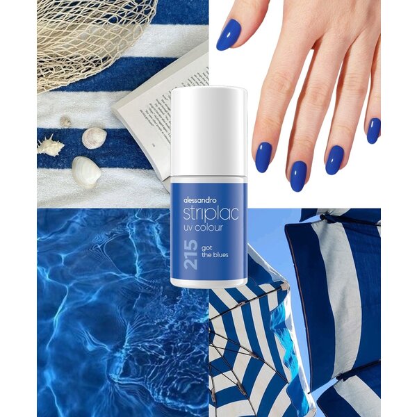 Alessandro Striplac UV Colour 215 Got The Blues 6.5ml