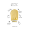 Le Beach face and body scrub handschoen