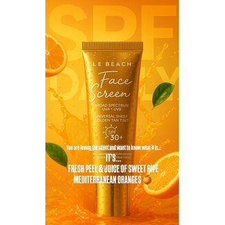 Face screen Golden tan glow spf 30 -  50ml