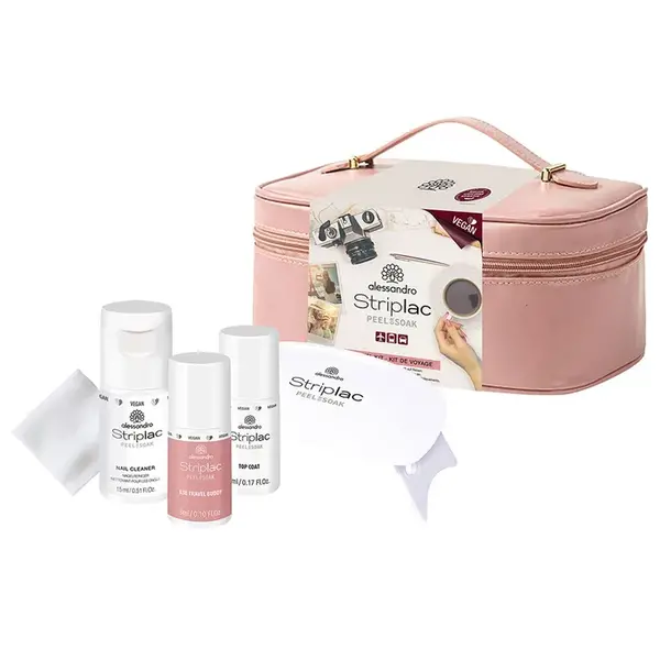 Alessandro Striplac Travelkit set met toilettas