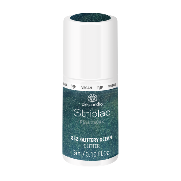 Alessandro Striplac 852 Glitter Ocean 3ml