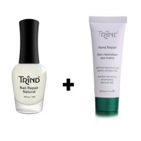 Trind Hand & Nail Nail Repair Naturel nagelverharder  met gratis handrepair