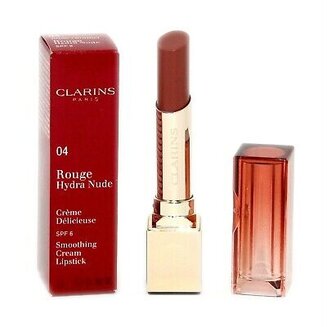 Clarins lipstick Rouge Hydra Nude  04- Nude caramel spf 6