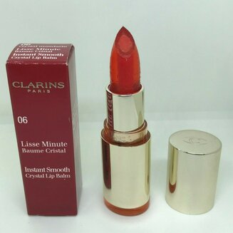 Clarins lipstick lisse minute Baume crystal 06