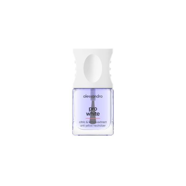 Alessandro Spa Nail Pro White Effect polish nagellak - tegen gele nagels